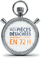 pièces détachées en 72h