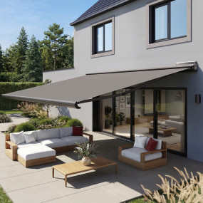 Store banne solaire Fétuna Sunpowered