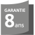 8 ans de garantie