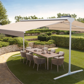 Store banne  solaire Plaza 2 Sunpowered