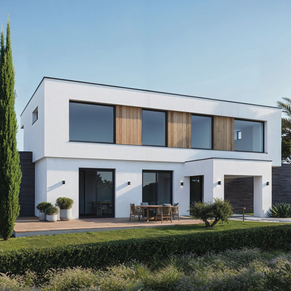 Fenêtre aluminium ouvrant visible extérieur Pléiade®